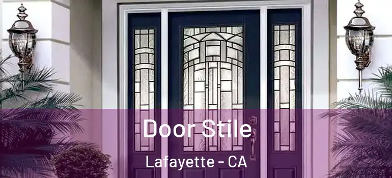  Door Stile Lafayette - CA